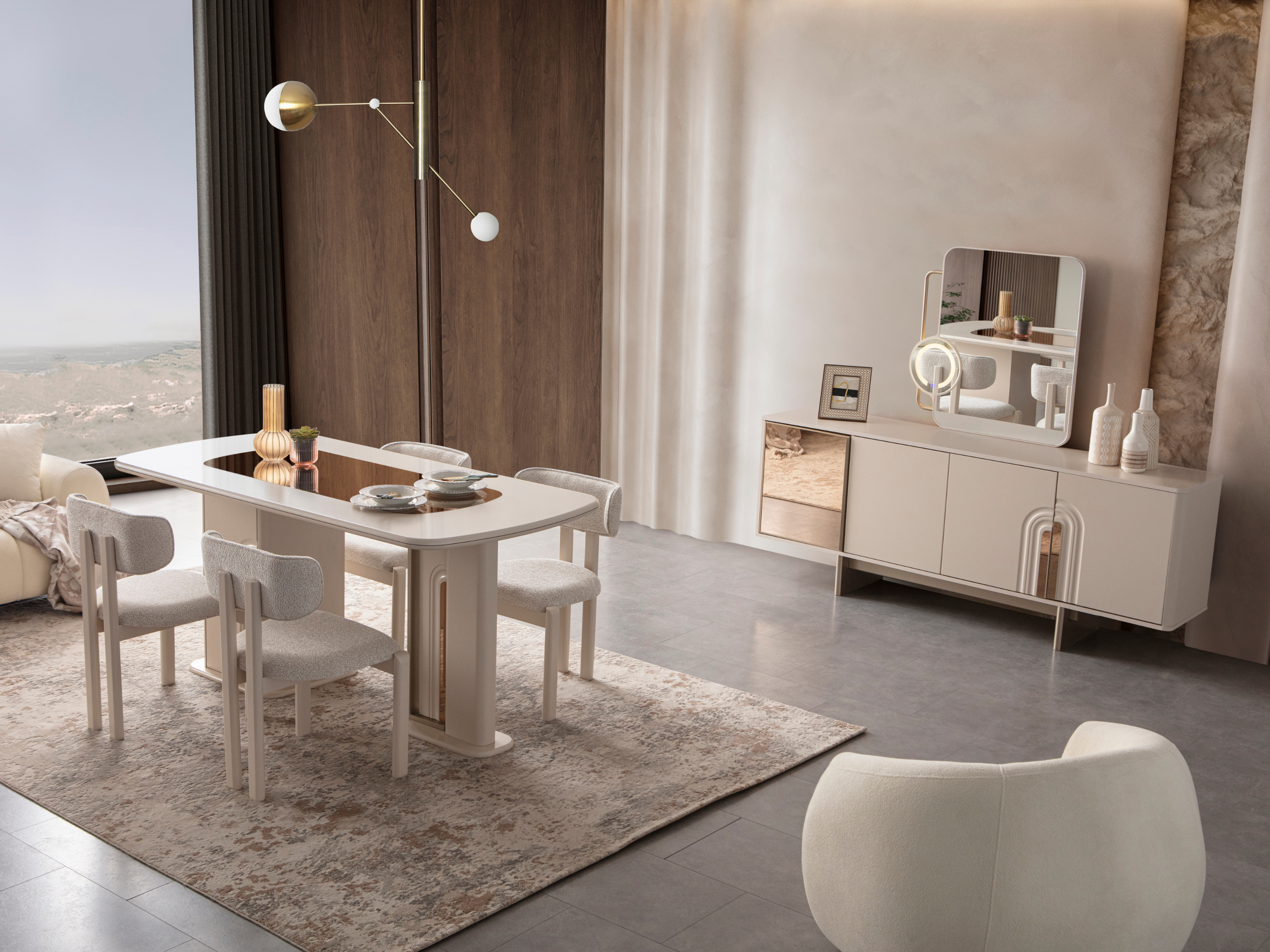 Lotto Yemek Odası Takımı